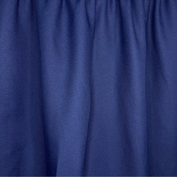 Vintage Size 8 Alfred Dunner Navy Blue Dress Pants Pull On Elastic Waist Pleated - Picture 9 of 11